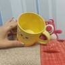 右客可愛奶酪漱口杯情侶家用刷牙杯子洗漱杯學(xué)生宿舍牙具牙缸塑料杯子 橙色圓形 曬單實(shí)拍圖