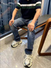 Levi's李維斯25年秋冬新款男士美式505標準直筒潮流休閑牛仔褲情侶衣櫥 淺藍 34 (32) 曬單實(shí)拍圖