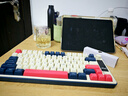 AOC GK300/GK320無(wú)線(xiàn)藍牙有線(xiàn)三模鍵盤(pán)多功能屏顯 機械手感拼色鍵盤(pán)電競游戲電腦辦公鍵盤(pán)RGB背光輕音 GK300【藏藍綺夢(mèng)】77鍵 曬單實(shí)拍圖