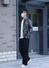 森馬（Semir）休閑褲男冬發(fā)熱抑菌衛(wèi)褲寬松弧形彎刀褲2025新款褲子基礎(chǔ)百搭 黑色90001 L 曬單實(shí)拍圖