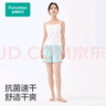 全棉時代抗菌打底衫情侶男女V圓領(lǐng)T恤背心吊帶 曬單實拍圖