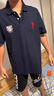 U.S. POLO ASSN.polo衫男美式潮流寬松萊賽爾涼感短袖t恤男輕商務(wù)上衣男裝 曬單實(shí)拍圖