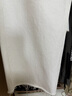 播白色牛仔褲女商場同款2024春夏高腰顯瘦小個子直筒褲BDR2KD1586 W40本白 M 曬單實拍圖