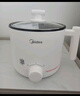 美的（Midea）電煮鍋 電熱鍋 小電鍋 宿舍小鍋 學(xué)生寢室一體泡面小火鍋多功能鍋 XZE1612 1.7L【國家補(bǔ)貼】 曬單實拍圖