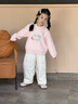 巴拉巴拉【商場(chǎng)同款】童裝兒童毛衫女寶寶針織衫秋冬2025新款毛衣粉紅60035110 曬單實(shí)拍圖