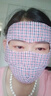 廣月藍口罩運動(dòng)護額保暖面罩女秋冬加厚防風(fēng)防寒騎行戶(hù)外全臉口罩全包護 黑格 體驗裝 1個(gè) 曬單實(shí)拍圖