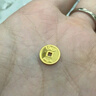 行金銀中足金999五帝幣手鏈轉(zhuǎn)運珠金錢幣DIY編繩手串手繩 生日禮物 順治通寶（克重多退少補） 約0.5g 曬單實拍圖