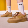 耐克NIKE板鞋女空軍一號AF1 AIR FORCE 1運動鞋F(xiàn)Z7372-200小麥37.5 曬單實拍圖