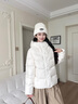森馬（Semir）輕松|羽絨服女冬90絨子三防發(fā)熱抗靜電2025中長(cháng)外套109725113002 曬單實(shí)拍圖