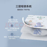 嫚熙（EMXEE）嬰兒口水巾棉新生手帕紗布洗臉巾寶寶毛巾洗澡擦臉小方巾6條裝 曬單實(shí)拍圖