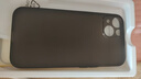 奶小鴨 適用蘋果13手機殼 iphone13保護套鏡頭全包超薄透明磨砂防摔軟殼男女款 深空黑 曬單實拍圖
