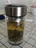 麥?zhǔn)嫣氐聡p層隔熱高硼玻璃杯男款保溫杯大容量辦公室泡茶水杯帶把手款 帶把手鋼本色360ml 曬單實(shí)拍圖