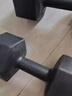 華亞（HUAYA） 啞鈴環(huán)保包膠六角手鈴男士家用健身器材 10KG 一副（左右手各5公斤） 曬單實(shí)拍圖