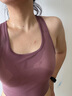無印良品（MUJI） Walker 女式 易干 背心式文胸 內(nèi)衣 BIH03A3S 煙熏粉色 L /C75 曬單實(shí)拍圖