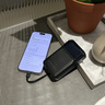 安柏?！拘聡鴺?biāo)3C認(rèn)證】充電寶20000毫安大容量自帶線便攜小巧可上飛機(jī)移動電源快充適用于華為小米蘋果 【磨砂黑】自帶雙線+插頭/輕巧便捷/超級快充 20000毫安/可上飛機(jī)/3C認(rèn)證 曬單實拍圖