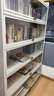 帥仕（shuaishi）家用鋼制書架置物架圖書館書柜落地收納柜學(xué)生客廳臥室柜子儲物柜 【6層120長34寬】透明亞克力門 曬單實拍圖