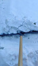 JCZS德國品牌除雪鏟家用鏟雪鍬冬天戶(hù)外推雪工具清雪掃雪推糧食鏟子板 57cm橙色錳鋼鏟 曬單實(shí)拍圖