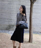 CinvaiKrose腋下鏈條包包女款2025年新款斜挎包大容量托特女包生日禮物送女友 黑色【送女友老婆女生禮物走心】 曬單實(shí)拍圖