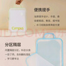 國譽(yù)（KOKUYO）CampusL型大開(kāi)口科目分類(lèi)袋手提袋磨砂EVA防水耐磨內置隔層收納袋/5色套裝WSG-KUP212MX 曬單實(shí)拍圖