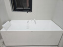 浪鯨（SSWW）衛浴浴缸家用小戶(hù)型 亞克力浴缸 家用衛生間按摩浴缸 【SKAP034配件缸】1.7m 曬單實(shí)拍圖