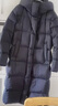 坦博爾羽絨服女反季泡芙新國標90鴨絨長款連帽時尚冬季保暖外套 曬單實拍圖