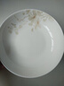 雷澳娜舍曼玉蘭釉中DIY自由搭配飯碗面碗大湯碗家用骨瓷餐具碗盤組合 7.5英寸深盤 單盤 曬單實拍圖