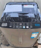 志高（CHIGO）全自動(dòng)洗衣機(jī) 家用小型波輪 洗脫一體機(jī)大容量 公寓宿舍出租房 12KG咖啡金【藍(lán)光洗護(hù)+風(fēng)干潔桶+強(qiáng)電機(jī)】 曬單實(shí)拍圖