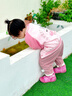 kids.ing可迪星女寶寶雪地靴2025冬季新款男女童小童兒童棉鞋加絨保暖棉靴 粉貓貓 29 適合腳長(cháng) 16.7-17.2cm 曬單實(shí)拍圖