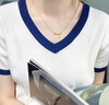 六桂福珠寶 LIU GUI FU JEWELRY竹節(jié)黃金吊墜女1克足金2025年新款純金項鏈生日禮物送女友媽媽款 金重0.49g  節(jié)節(jié)高升吊墜 曬單實拍圖