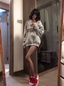 浪莎絲襪女夏超薄菠蘿襪任意剪防脫散肉色連褲襪性感長筒打底襪 曬單實拍圖