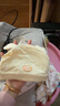 貝瑞加（Babyprints）嬰兒帽子2個裝新生兒胎帽初生寶寶囟門帽四季款純棉防風(fēng) 黃 曬單實(shí)拍圖