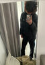 駱駝火山羽絨服男女款城市輕戶外加厚防寒面包服冬季外套 黑色 M 曬單實拍圖