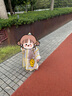牧萌兒童雨衣男童女童防水全身雨披幼兒園小學(xué)生雨具 黃色小黃鴨 S 曬單實(shí)拍圖