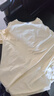 名創(chuàng)優(yōu)品（MINISO）運(yùn)動(dòng)套裝女夏季2025年新款純棉短袖小個(gè)子休閑夏裝搭配一整套女裝 鵝黃+奶白(幸運(yùn)愛心) XL (體重130-150斤) 曬單實(shí)拍圖