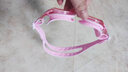 李寧（LI-NING）兒童泳鏡男女童高清防霧舒適防水游泳鏡泳帽套裝24602粉色 曬單實(shí)拍圖
