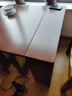 原之林小戶(hù)型可伸縮折疊家用實(shí)木餐桌椅組合飯桌長(cháng)方形46大戶(hù)型會(huì )議桌 胡桃色餐桌 曬單實(shí)拍圖