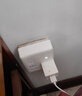 德力西(DELIXI)86型轉換插頭/插座/轉換插座/電源轉換器 一轉四轉換插頭分控開(kāi)關(guān) 曬單實(shí)拍圖
