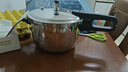 蘇泊爾（SUPOR）304不銹鋼5.2L壓力鍋22cm【3-5人適用】快煮防爆高壓鍋電磁爐通用 曬單實拍圖