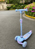 迪士尼（Disney）兒童滑板車(chē)1-3-12歲騎滑二合一滑步車(chē)閃輪滑滑車(chē)男女童玩具車(chē)艾莎 曬單實(shí)拍圖
