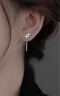 Lnieer999足銀芒星耳線養(yǎng)耳洞耳環(huán)輕奢小眾耳釘女2025新款高級(jí)感銀耳飾 【999足銀】星芒耳線一對(duì) 曬單實(shí)拍圖