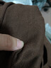 莫代爾半高領(lǐng)內(nèi)搭打底衫女春秋冬德絨t恤長袖上衣肌底衣面膜t8002 咖啡色 XL 建議115-125斤 曬單實拍圖
