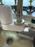 美的（Midea）凈水器水龍頭過(guò)濾器家用自來(lái)水過(guò)濾器凈水器直飲廚房衛(wèi)生間通用除余氯除水垢雙出水可清洗濾芯 微氣泡一機(jī)2芯【12級(jí)去除農(nóng)殘】 曬單實(shí)拍圖