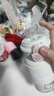 聚莜家可愛雙飲保溫杯女生高顏值學(xué)生水杯2025新款316不銹鋼吸管杯子 白粉500ml+kt金屬貼+kt貓頭 曬單實(shí)拍圖