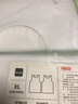 京東京造【2件裝】背心男純棉透氣吸汗夏季全棉汗衫工字背心白+白XL 曬單實(shí)拍圖