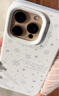 波沃姆 適用于蘋(píng)果16手機殼新款白色雪花iPhone16plus全包耐臟液態(tài)硅膠15promax氛圍感防摔高級女款秋冬 【白色雪花】液態(tài)硅膠，手感好 iPhone 13 Pro 曬單實(shí)拍圖