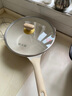 炊大皇煎鍋平底鍋 麥飯石色不粘鍋多功能易潔少油煙煎鍋28cm 電磁爐通用 曬單實拍圖