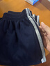 校服褲子藏青色二條杠夏季直筒初中高中小學(xué)生青少年深藍校褲男女 一條杠藏青色 夏季冰絲薄款 165 (L) 【建議身高155-160】 曬單實(shí)拍圖
