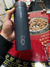希諾保溫杯不銹鋼商務(wù)便攜男女茶杯新款大容量水杯高檔車載杯子 525ML深藍(lán)-304不銹鋼 0ml [下單得精致禮盒] 曬單實(shí)拍圖