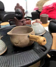 側把紫砂公道杯段泥大號大容量帶把手分茶器家用茶漏公杯陶瓷茶海 側把段泥公道杯 曬單實(shí)拍圖