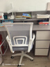 尋巧電腦桌臺式家用辦公桌簡(jiǎn)易書(shū)桌書(shū)架一體桌椅組合寫(xiě)字桌學(xué)習桌子 【桌椅組合】歐文萊灰色120CM 曬單實(shí)拍圖